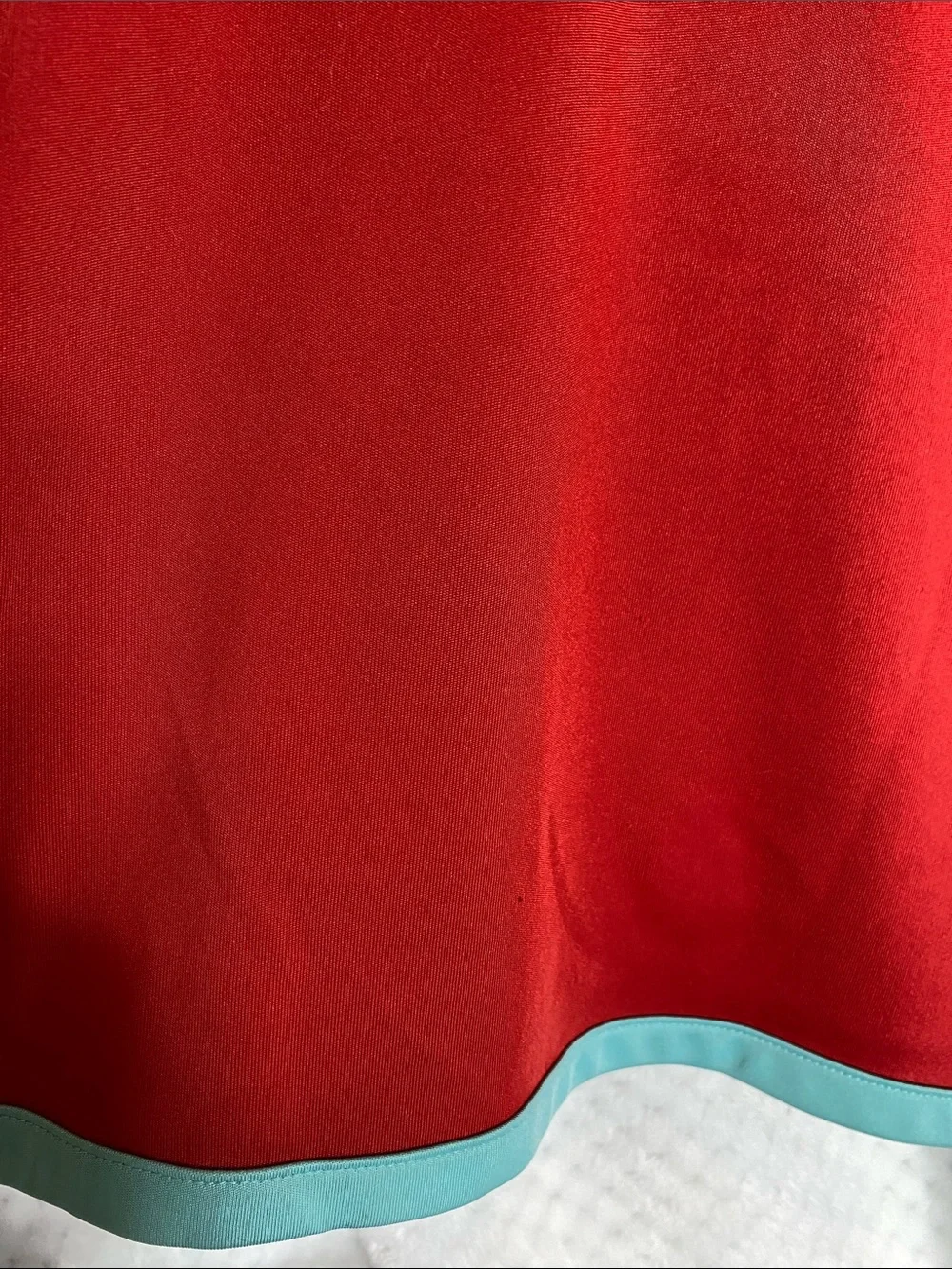 adidas Columbia Red and Teal Kids Soccer Jersey